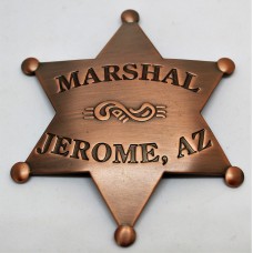 Marshal Jerome, AZ Badge